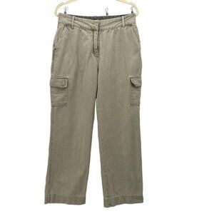 Vintage Woolrich Canvas Khaki Cargo Pants Womens Large